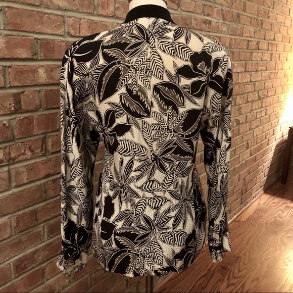 Vintage 80’s Escada by Margaretha Ley silk blouse - Picture 3 of 6